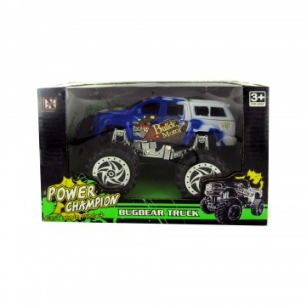 Friction Big Wheel Super Power Truck